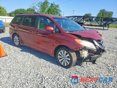 Czwarte zdjęcie samochodu z boku: 2012 TOYOTA SIENNA LIMITED 7-PASSENGER VIN:5TDYK3DC9CS236067 - miniatura