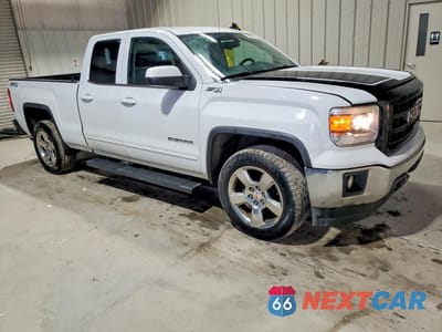 Czwarte zdjęcie samochodu z boku: 2015 GMC SIERRA K1500 SLE VIN:1GTV2UEC8FZ213440 - miniatura