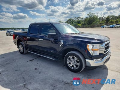 Czwarte zdjęcie samochodu z boku: 2021 FORD F150 SUPERCREW VIN:1FTEW1C82MFA71201 - miniatura