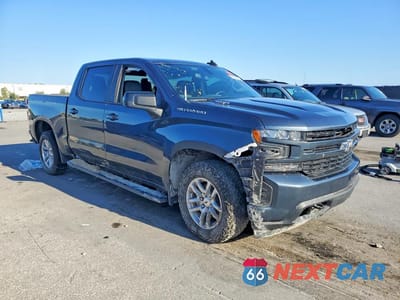 Czwarte zdjęcie samochodu z boku: 2021 CHEVROLET SILVERADO C1500 RST VIN:1GCPWDET2MZ386297 - miniatura