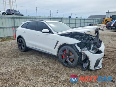 Czwarte zdjęcie samochodu z boku: 2022 JAGUAR F-PACE SVR VIN:SADCZ2EE5NA692586 - miniatura
