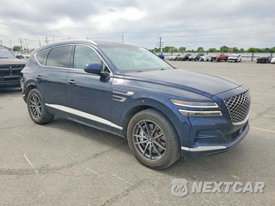 Czwarte zdjęcie samochodu z boku: 2022 GENESIS GV80 3.5T VIN:KMUHCESC0NU078807 - miniatura