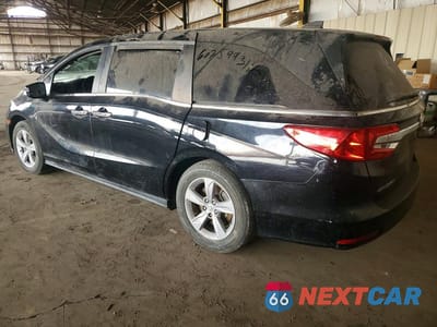 Drugie zdjęcie samochodu z przodu: 2018 HONDA ODYSSEY EXL VIN:5FNRL6H7XJB064987 - miniatura