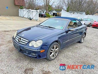 Drugie zdjęcie samochodu z przodu: 2007 MERCEDES-BENZ CLK 350 VIN:WDBTK56F07T081198 - miniatura