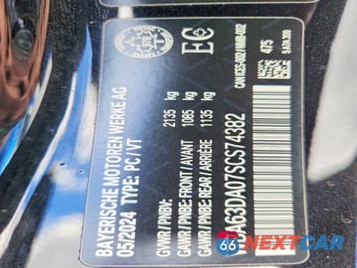 Zdjęcie 12 z 12 samochodu: 2025 BMW 430XI VIN:WBA63DA07SCS74382 - miniatura