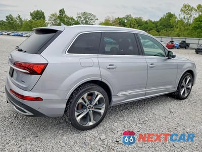 Trzecie zdjęcie samochodu z tyłu: 2021 AUDI Q7 PREMIUM PLUS VIN:WA1LXAF73MD027785 - miniatura