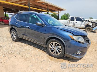 Czwarte zdjęcie samochodu z boku: 2015 NISSAN ROGUE SL VIN:5N1AT2MT6FC886792 - miniatura