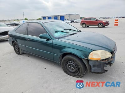 Czwarte zdjęcie samochodu z boku: 1996 HONDA CIVIC EX VIN:1HGEJ824XTL015594 - miniatura