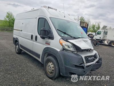Czwarte zdjęcie samochodu z boku: 2021 RAM PROMASTER 2500 REFRIGERATED DELIVERY VAN VIN:3C6LRVCG6ME516523 - miniatura