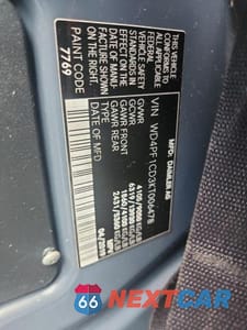 Zdjęcie 13 z 13 samochodu: 2019 MERCEDES BENZ SPRINTER 2500 DELIVERY VAN VIN:WD4PF1CD3KT006478 - miniatura