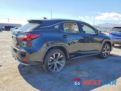 Trzecie zdjęcie samochodu z tyłu: 2022 LEXUS RX 450H VIN:2T2HGMDA7NC082858 - miniatura