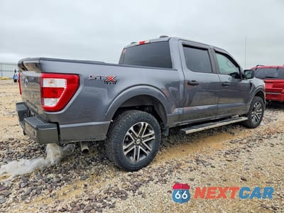Trzecie zdjęcie samochodu z tyłu: 2021 FORD F150 SUPERCREW VIN:1FTFW1E51MFA58690 - miniatura