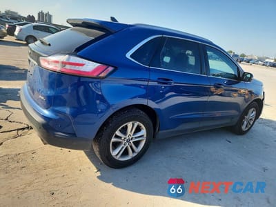 Trzecie zdjęcie samochodu z tyłu: 2020 FORD EDGE SEL VIN:2FMPK3J99LBB64398 - miniatura
