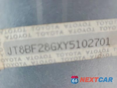 Zdjęcie 12 z 12 samochodu: 2000 LEXUS ES 300 VIN:JT8BF28GXY5102701 - miniatura