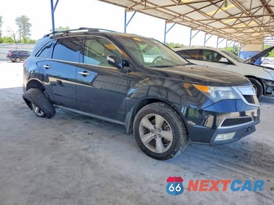 Czwarte zdjęcie samochodu z boku: 2013 ACURA MDX TECHNOLOGY VIN:2HNYD2H35DH524628 - miniatura