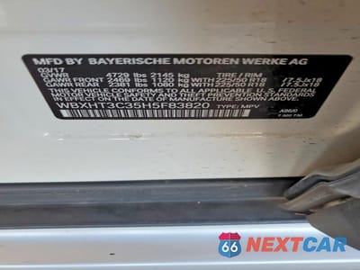 Zdjęcie 12 z 12 samochodu: 2017 BMW X1 XDRIVE28I VIN:WBXHT3C35H5F83820 - miniatura