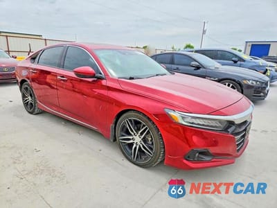 Czwarte zdjęcie samochodu z boku: 2021 HONDA ACCORD TOURING VIN:1HGCV2F90MA015907 - miniatura