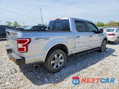 Trzecie zdjęcie samochodu z tyłu: 2020 FORD F150 SUPERCREW VIN:1FTEW1EP4LKE27710 - miniatura