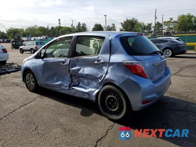 Drugie zdjęcie samochodu z przodu: 2014 TOYOTA YARIS 5-DOOR LE VIN:JTDKTUD38ED574535 - miniatura