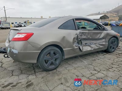 Trzecie zdjęcie samochodu z tyłu: 2007 HONDA CIVIC EX VIN:2HGFG12877H535316 - miniatura