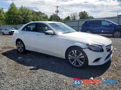 Czwarte zdjęcie samochodu z boku: 2020 MERCEDES-BENZ C 300 4MATIC VIN:W1KWF8EB6LR575842 - miniatura