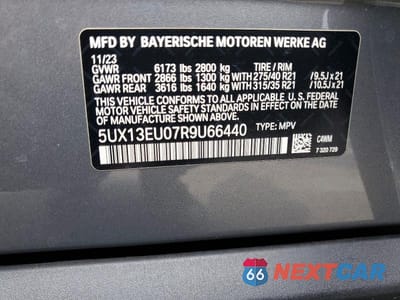 Zdjęcie 14 z 14 samochodu: 2024 BMW X5 SDRIVE 40I VIN:5UX13EU07R9U66440 - miniatura
