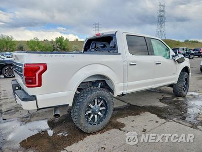 Trzecie zdjęcie samochodu z tyłu: 2015 FORD F150 SUPERCREW VIN:1FTEW1EG1FFC53365 - miniatura