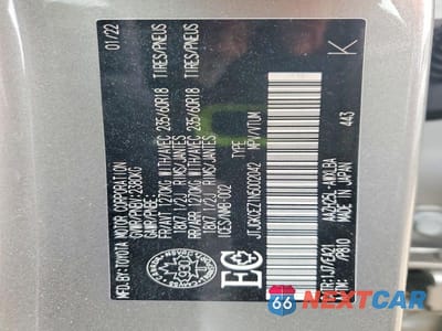 Zdjęcie 13 z 13 samochodu: 2022 LEXUS NX 350H VIN:JTJGKCEZ1N5002042 - miniatura