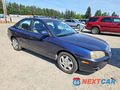 Czwarte zdjęcie samochodu z boku: 2005 HYUNDAI ELANTRA GLS VIN:KMHDN46D95U097070 - miniatura