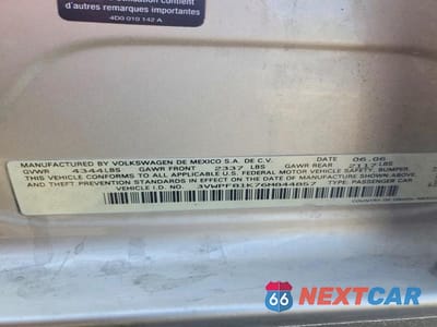 Zdjęcie 13 z 13 samochodu: 2006 VOLKSWAGEN JETTA VALUE VIN:3VWPF81K76M844857 - miniatura