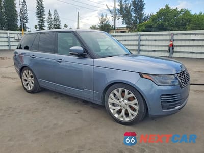 Czwarte zdjęcie samochodu z boku: 2019 LAND ROVER RANGE ROVER HSE VIN:SALGS2SV1KA544364 - miniatura