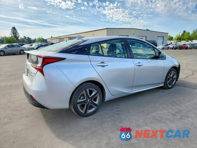 Trzecie zdjęcie samochodu z tyłu: 2019 TOYOTA PRIUS LIMITED VIN:JTDKARFU6K3072312 - miniatura