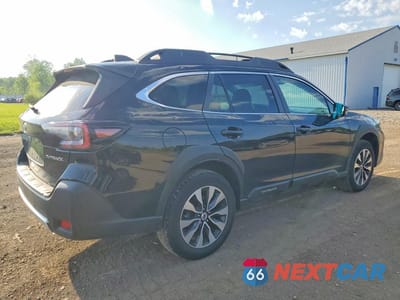 Trzecie zdjęcie samochodu z tyłu: 2025 SUBARU OUTBACK LIMITED VIN:4S4BTANC1S3235223 - miniatura