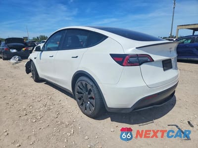 Drugie zdjęcie samochodu z przodu: 2022 TESLA MODEL Y VIN:7SAYGDEF9NF361256 - miniatura