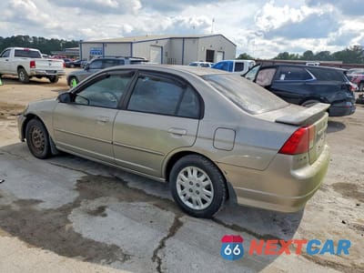 Drugie zdjęcie samochodu z przodu: 2004 HONDA CIVIC LX VIN:2HGES165X4H635948 - miniatura