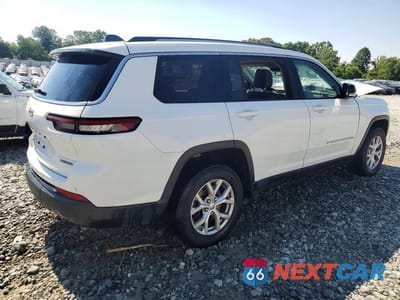 Trzecie zdjęcie samochodu z tyłu: 2021 JEEP GRAND CHEROKEE L LIMITED VIN:1C4RJKBG3M8181273 - miniatura