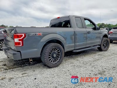 Trzecie zdjęcie samochodu z tyłu: 2018 FORD F150 SUPER CAB VIN:1FTEX1CPXJFB64449 - miniatura