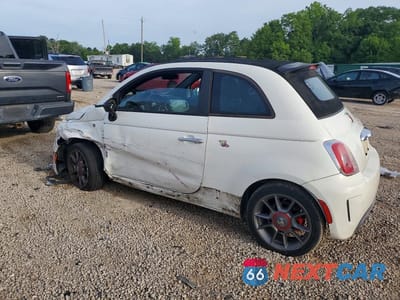 Drugie zdjęcie samochodu z przodu: 2013 FIAT 500 ABARTH VIN:3C3CFFJH2DT672254 - miniatura