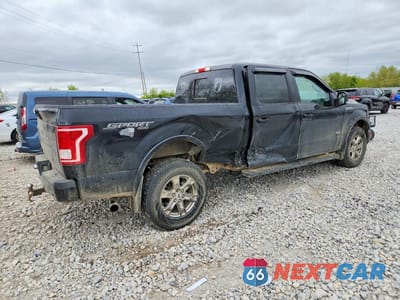 Trzecie zdjęcie samochodu z tyłu: 2017 FORD F150 SUPERCREW VIN:1FTFW1EG7HFB57568 - miniatura