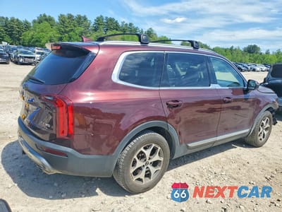 Trzecie zdjęcie samochodu z tyłu: 2020 KIA TELLURIDE EX VIN:5XYP3DHC0LG090535 - miniatura