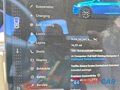 Zdjęcie 9 z 12 samochodu: 2024 TESLA MODEL X VIN:7SAXCAE53RF442126 - miniatura