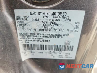 Zdjęcie 12 z 12 samochodu: 2009 FORD F250 SUPER DUTY VIN:1FTSX21Y59EA53782 - miniatura