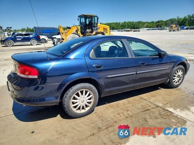 Trzecie zdjęcie samochodu z tyłu: 2002 CHRYSLER SEBRING LXI VIN:1C3EL56R22N230293 - miniatura