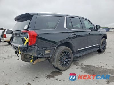 Trzecie zdjęcie samochodu z tyłu: 2022 GMC YUKON SLT VIN:1GKS2BKD3NR330494 - miniatura
