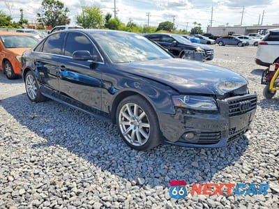 Czwarte zdjęcie samochodu z boku: 2012 AUDI A4 PREMIUM PLUS VIN:WAUFFAFL0CA120215 - miniatura