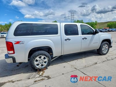 Trzecie zdjęcie samochodu z tyłu: 2012 GMC SIERRA K1500 SLE VIN:3GTP2VE75CG307739 - miniatura