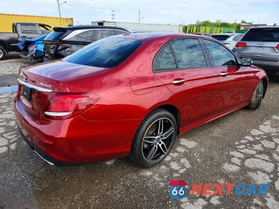 Trzecie zdjęcie samochodu z tyłu: 2020 MERCEDES-BENZ E 350 4MATIC VIN:WDDZF8EB1LA742622 - miniatura