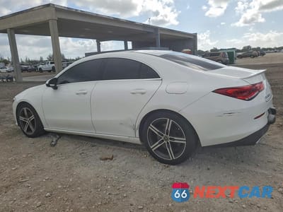 Drugie zdjęcie samochodu z przodu: 2020 MERCEDES-BENZ CLA 250 VIN:WDD5J4GB6LN064090 - miniatura