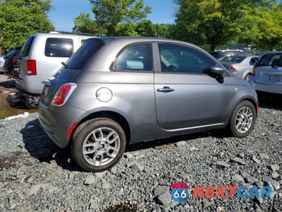 Trzecie zdjęcie samochodu z tyłu: 2013 FIAT 500 POP VIN:3C3CFFAR5DT561433 - miniatura