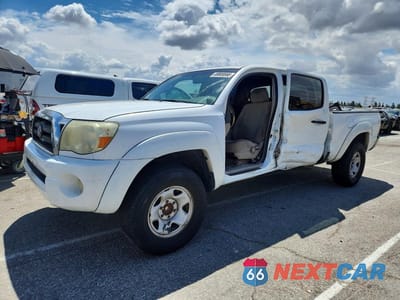 2007 TOYOTA TACOMA DOUBLE CAB PRERUNNER LONG BED 5TEKU72N77Z373867 - główne zdjęcie licytacji z USA - miniatura